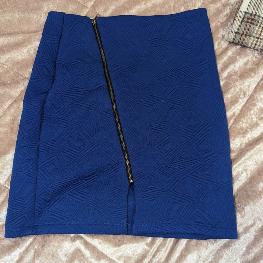 Blue Monteau skirt
